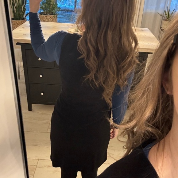 Women's Blue Long Sleeve Top - Picture 6 of 8